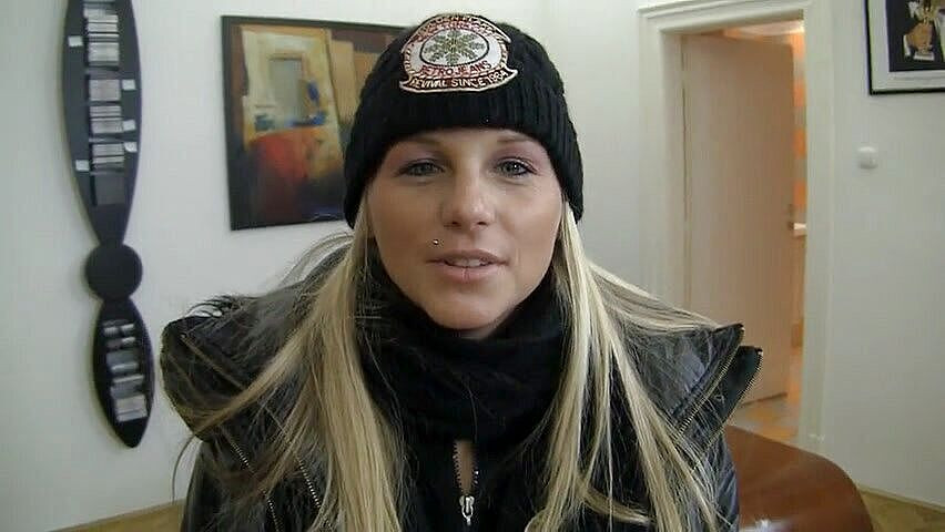 Blonde slut sucks and rides big and hard wang (Rocco Siffredi porn #77214)