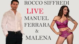 Rocco Goes Live with Manuel Ferrara & Malena